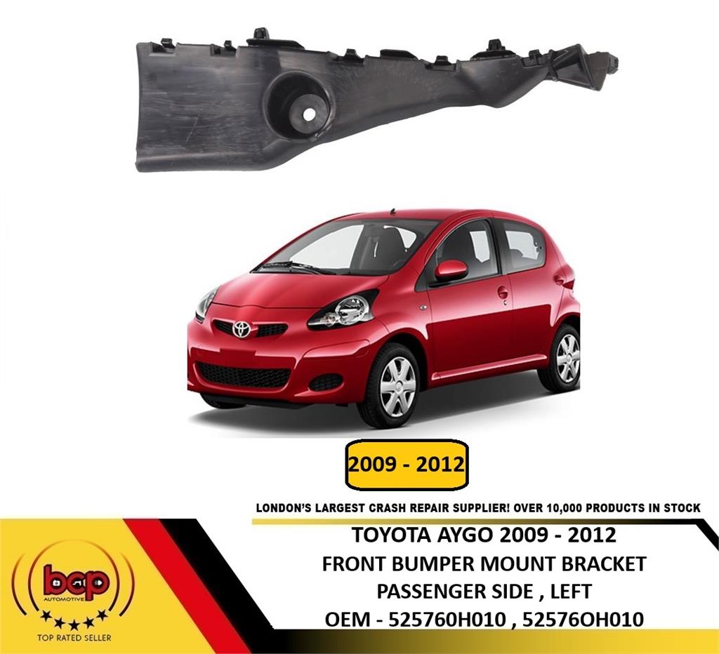 TOYOTA AYGO 2009 – 2012 REAR BUMPER BRACKET MOUNT GUIDE PASSENGER SIDE LEFT