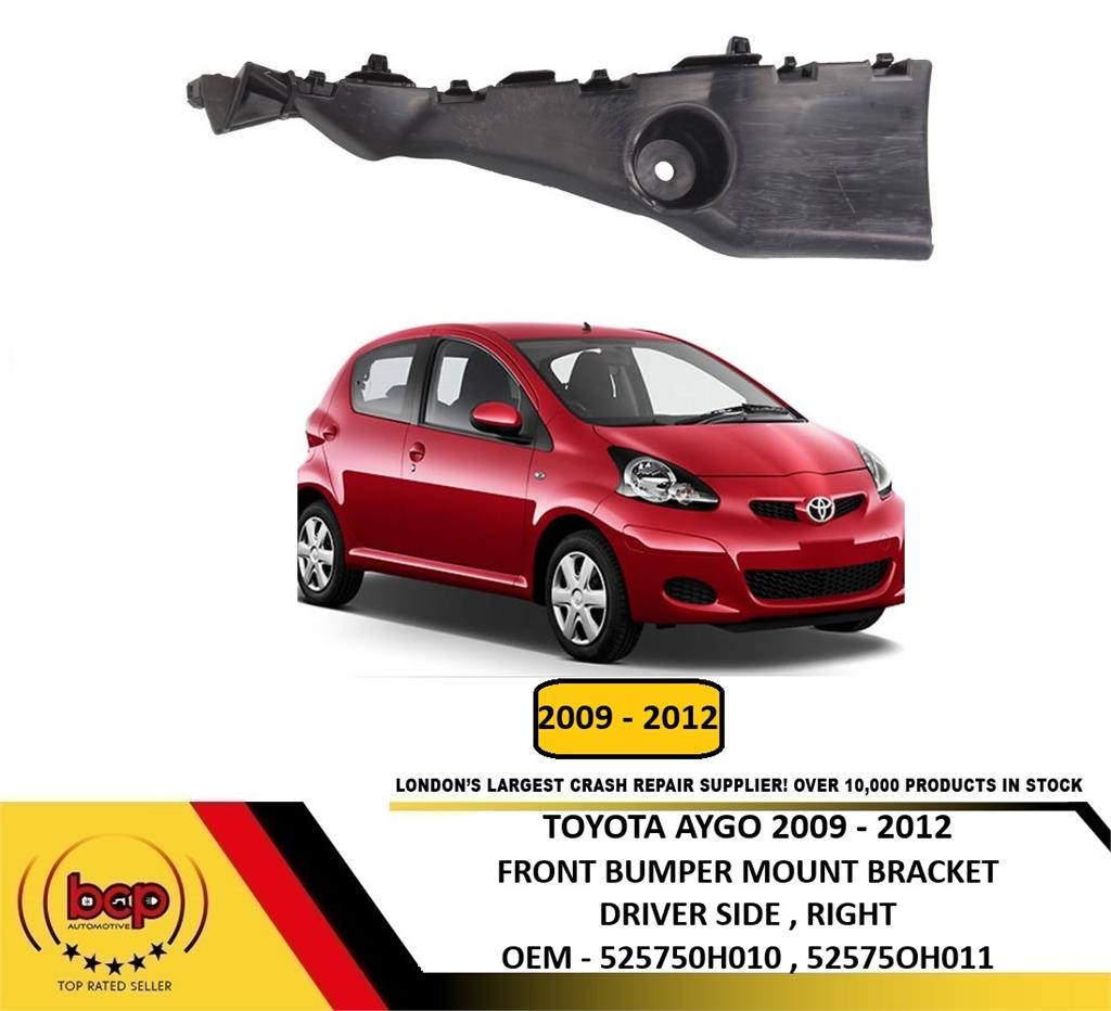 TOYOTA AYGO 2009 – 2012 REAR BUMPER BRACKET MOUNT GUIDE DRIVER SIDE RIGHT
