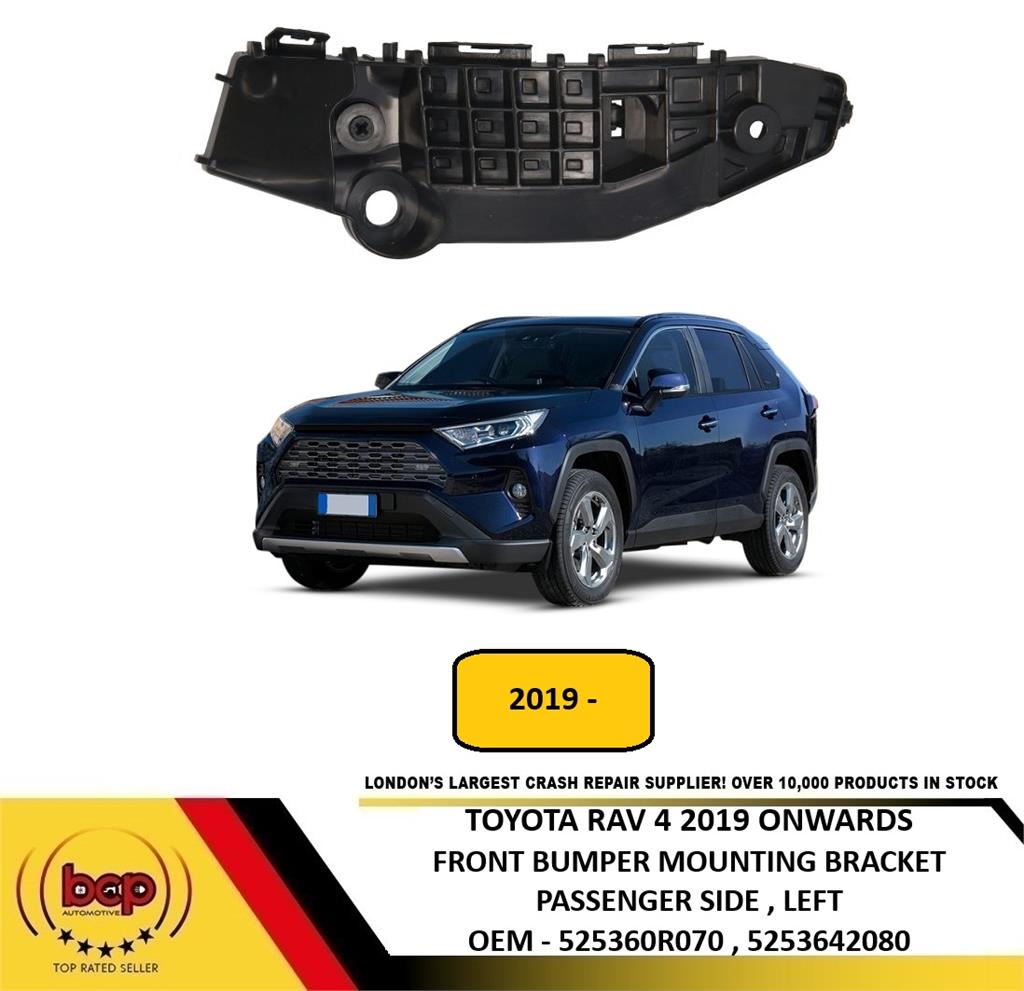 TOYOTA RAV 4 2019 ON FRONT BUMPER MOUNTING BRACKET SLIDER PASSENGER SIDE LEFT