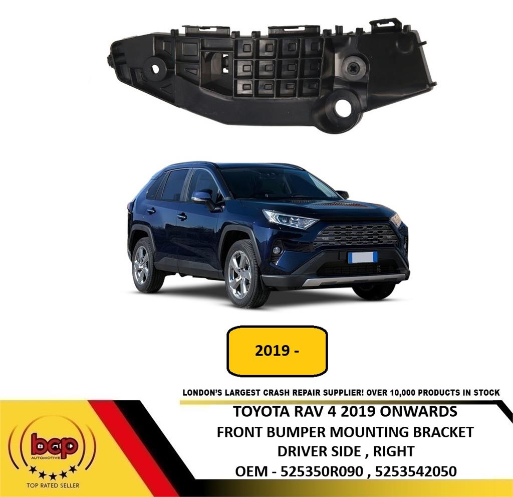 TOYOTA RAV 4 2019 ON FRONT BUMPER MOUNTING BRACKET SLIDER DRIVER SIDE RIGHT