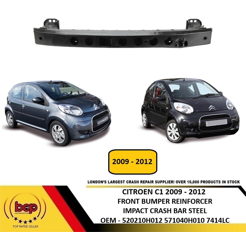 CITROEN C1 2009 - 2012 FRONT BUMPER REINFORCEMENT BAR IMPACT CRASH BAR NEW