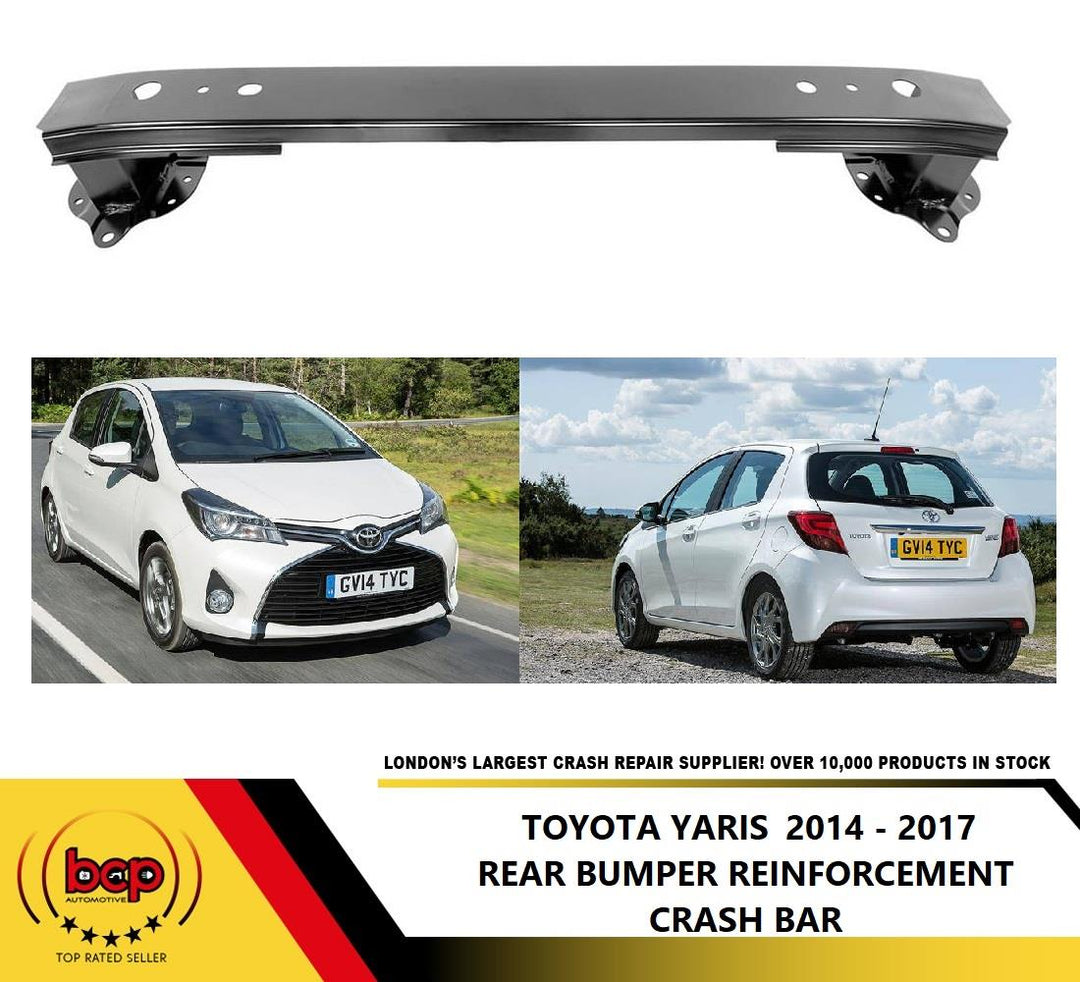 TOYOTA YARIS 2014 - 2017 REAR BUMPER REINFORCEMENT CRASH BAR HOLDER IMPACT BEAM
