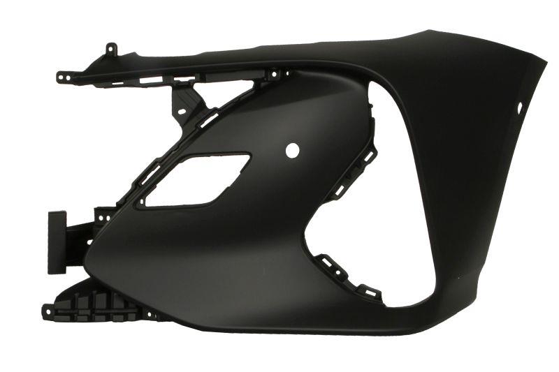 TOYOTA PRIUS PLUG-IN PHEV 2017 ON FRONT BUMPER END CAP WITH PDC HOLES LEFT