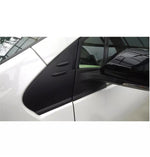 Load image into Gallery viewer, TOYOTA PRIUS 2016 – 2019 DOOR WING MIRROR TRIANGLE TRIM TEXTURED BLACK PASSENGER

