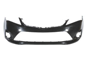 TOYOTA AVENSIS 2012 - 2015 FRONT BUMPER SMOOTH BLACK NO PDC HOLES NO WASH HOLES