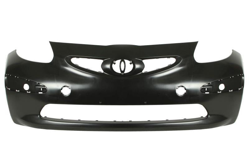 TOYOTA AYGO 2005 - 2009 FRONT BUMPER BLACK NOT PRIMED NO PDC HOLES OEM QUALITY