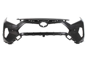 TOYOTA RAV 4 2019 ONWARDS FRONT BUMPER PRIMED WITH 2 PARKING SENSOR HOLES NEW