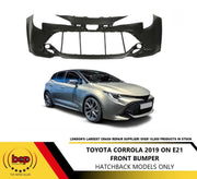 TOYOTA COROLLA E21 FRONT BUMPER NO SENSORS 2019 ON 52119F2907 HATCHBACK ONLY