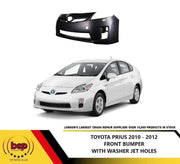 TOYOTA PRIUS 2009 – 2012  FRONT BUMPER PRIMED NO PARKING SENSORS NEW OEM QUALITY