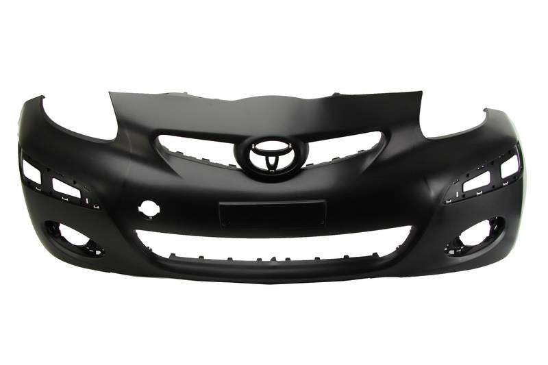TOYOTA AYGO 2009 -2012 FRONT BUMPER BLACK NO PDC HOLES NEW OEM QUALITY