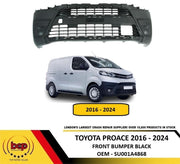 TOYOTA PROACE 2016 – 2024 FRONT BUMPER NOT PRIMED NO PARKING SENSORS SU001A4868