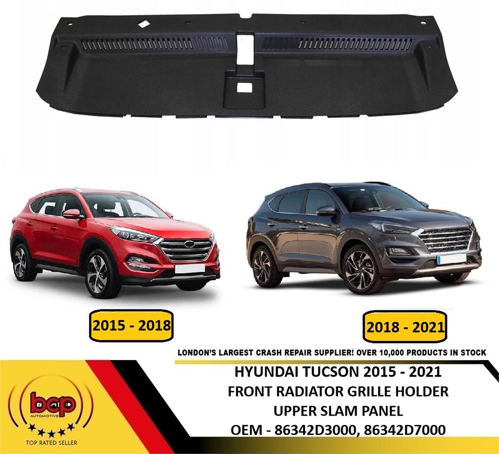 HYUNDAI TUCSON 2015 – 2021 FRONT BUMPER GRILLE HOLDER UPPER SLAMPANEL COVER TRIM