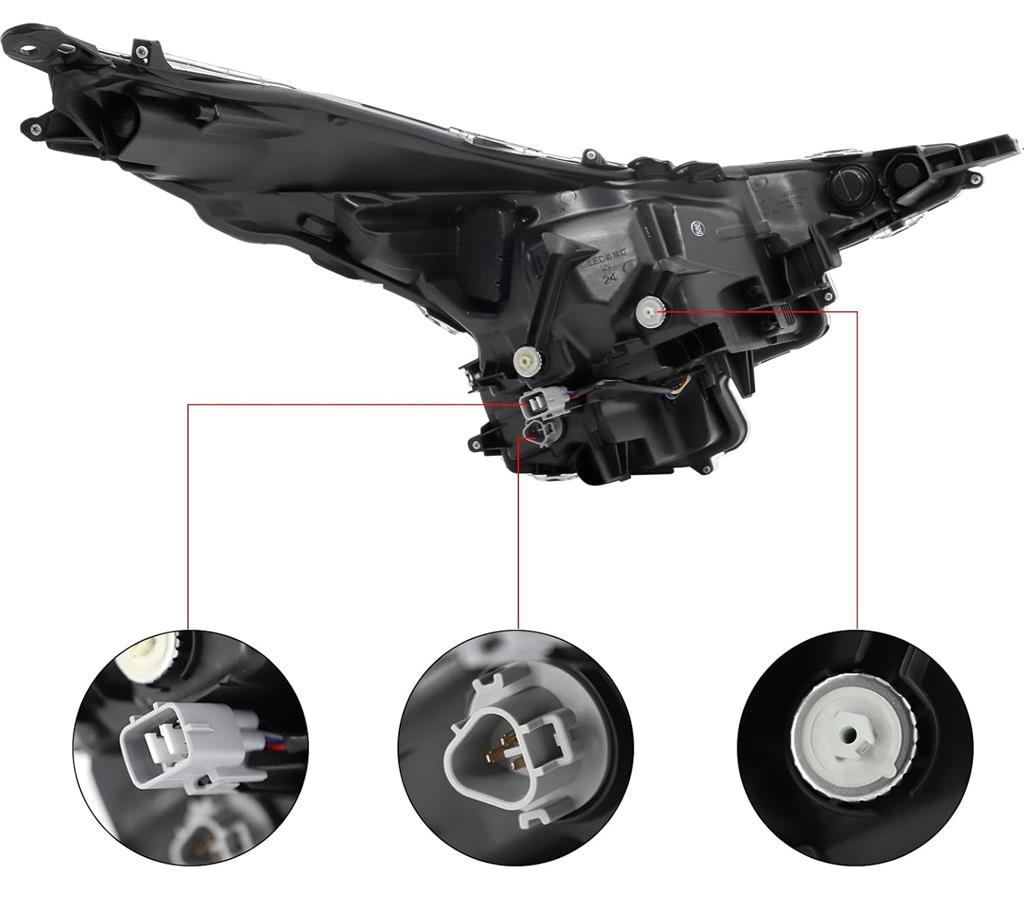 TOYOTA PRIUS 2016 – 2019 HEADLIGHT LAMP WITH LED DRL PASSENGER SIDE LEFT NEW