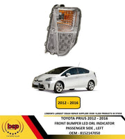 TOYOTA PRIUS 2012 - 2016 LED DRL INDICATOR LAMP LEFT NEW PASSENGER SIDE REPEATER