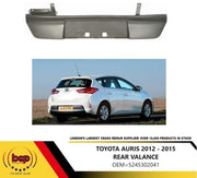 TOYOTA AURIS 2012 - 2015 REAR BUMPER LOWER VALANCE SPOLIER TRIM HATCHBACK MODELS