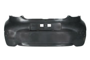 TOYOTA AYGO 2005 - 2009 REAR  BUMPER BLACK NOT PRIMED NO PDC HOLES OEM QUALITY