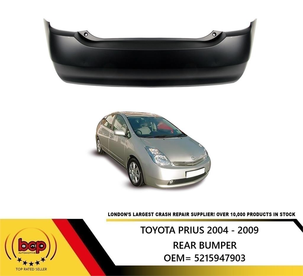 TOYOTA PRIUS 2004-2009 REAR BUMPER NEW PRIMED INSURANCE APPROVED