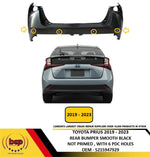 Load image into Gallery viewer, TOYOTA PRIUS 2019 - 2023 REAR BUMPER UPPER SECTION WITH 6 PARKING SENSOR
