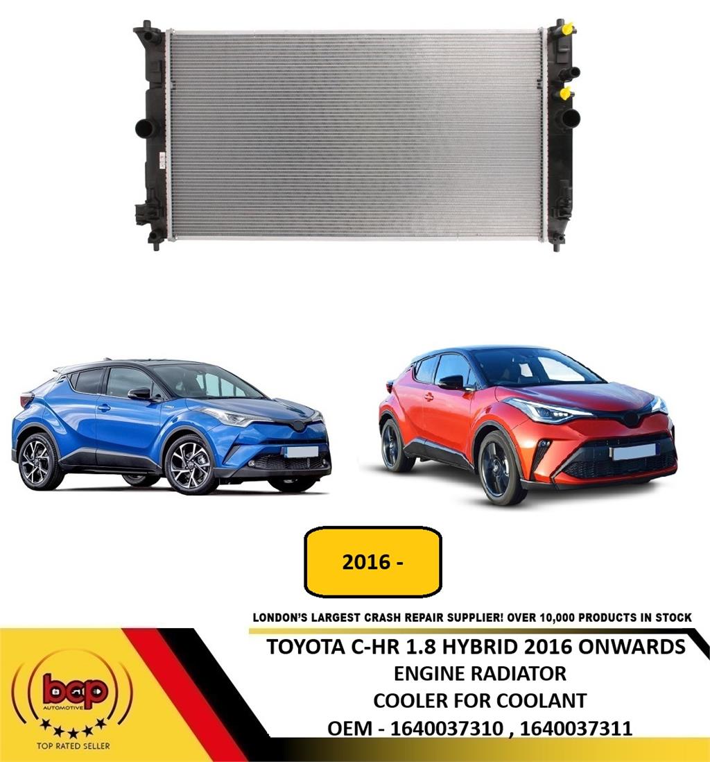 TOYOTA C-HR 1.8 HYBRID 2016 ONWARDS ENGINE COOLANT RADIATOR NEW OEM SPEC