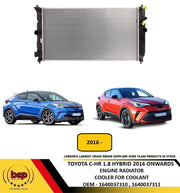 TOYOTA C-HR 1.8 HYBRID 2016 ONWARDS ENGINE COOLANT RADIATOR NEW OEM SPEC