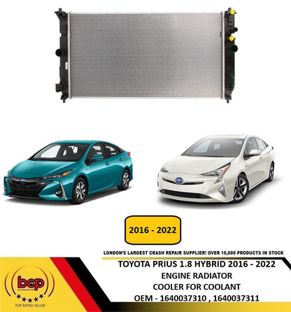 TOYOTA PRIUS 1.8 HYBRID 2016 - 2022 ENGINE COOLANT RADIATOR NEW OEM SPEC