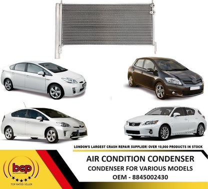 TOYOTA PRIUS HYBRID 1.8 2010 - 2016 AIR CONDITION CONDENSOR A/C CONDENSER