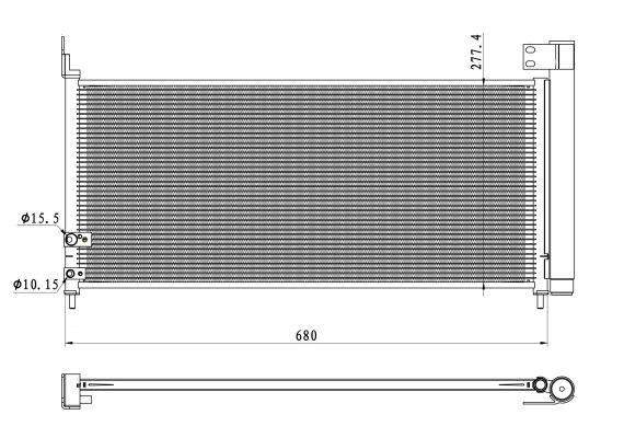 TOYOTA AURIS 2013 - 2019 AIR CONDITION CONDENSOR A/C Condenser OEM QUALITY