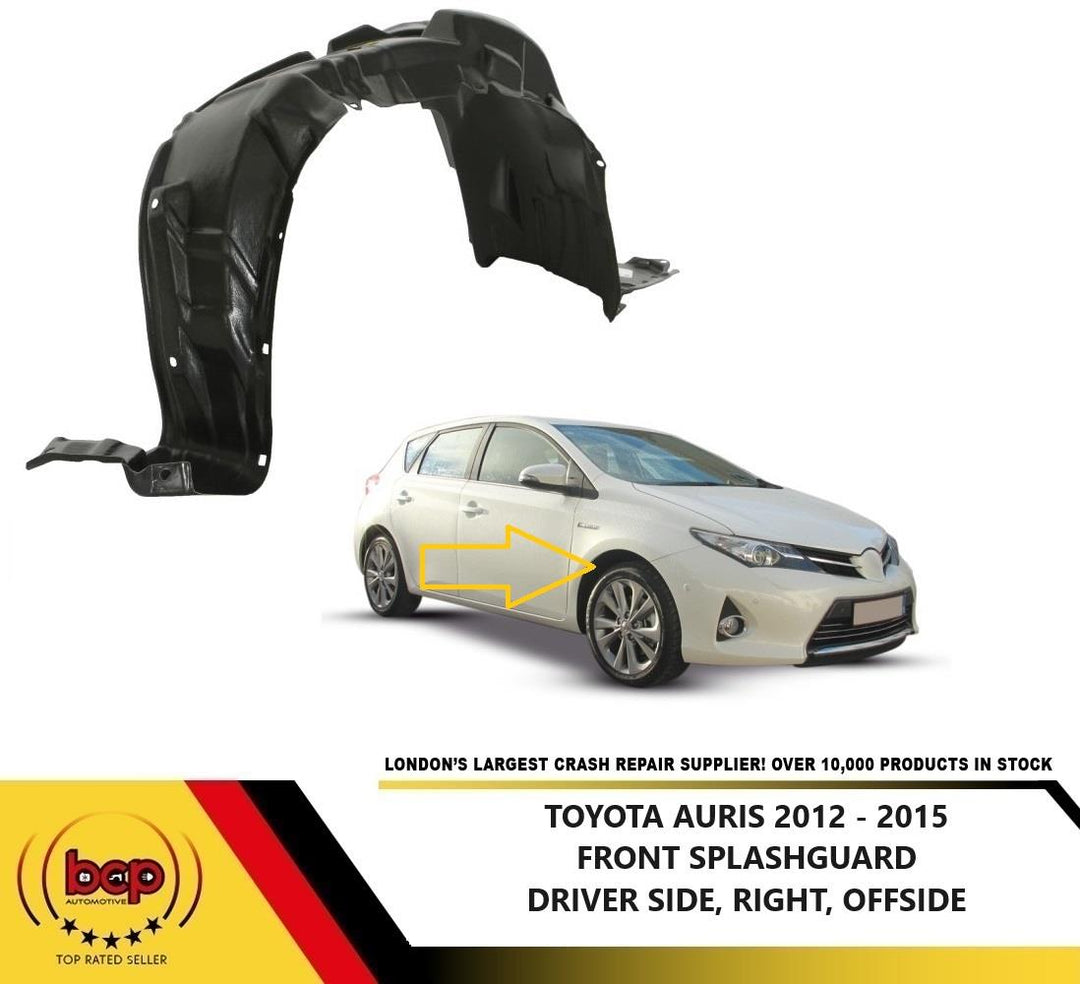 TOYOTA AURIS 2013 - 2015 FRONT WING SPLASHGUARD RIGHT DRIVER SIDE INNER ARCH