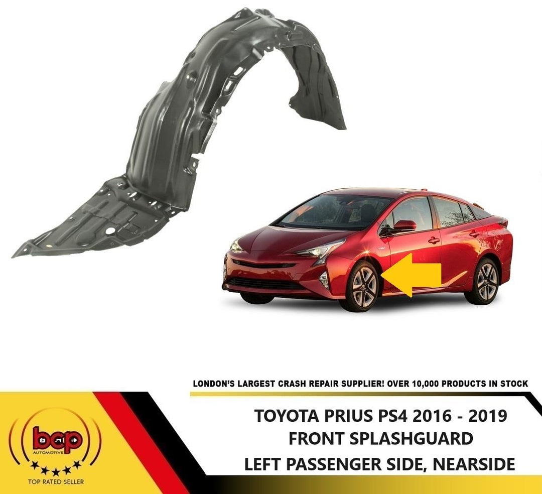 TOYOTA PRIUS 2016 - 2019 FRONT WHEEL ARCH SPLASH GUARD INNER ARCH TRIM PASSENGER