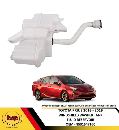 TOYOTA PRIUS 2016 – 2019 FRONT WINDSHEILD WASHER TANK FLUID RESERVOIR 8531547160