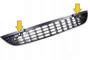 VAUXHALL ASTRA J 2009 - 2012 FRONT CENTRE GRILLE LOWER WITH PARKING SENSOR HOLES
