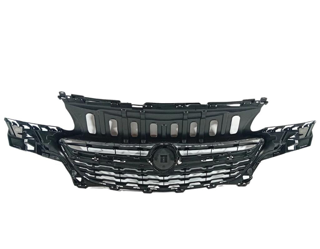 VAUXHALL CORSA E 2015 - 2019 MAIN GRILLE WITH CHROME RADIATOR TOP BADGE GRILLE