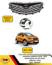 VAUXHALL MOKKA X 2016 - 2019 FRONT RADIATOR GRILLE WITH CHROME TRIMS WITH BADGE