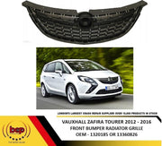 VAUXHALL ZAFIRA TOURER 2012 – 2016 FRONT MAIN RADIATOR GRILLE NO BADGE OR CHROME
