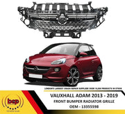 VAUXHALL ADAM 2013 - 2019 FRONT TOP RADIATOR GRILLE  MAIN CENTRE NEW 13355598