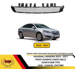 Load image into Gallery viewer, VAUXHALL INSIGNIA 2013 - 2017 FRONT BUMPER GRILLE LOWER CENTRE HONEYCOMB TYPE
