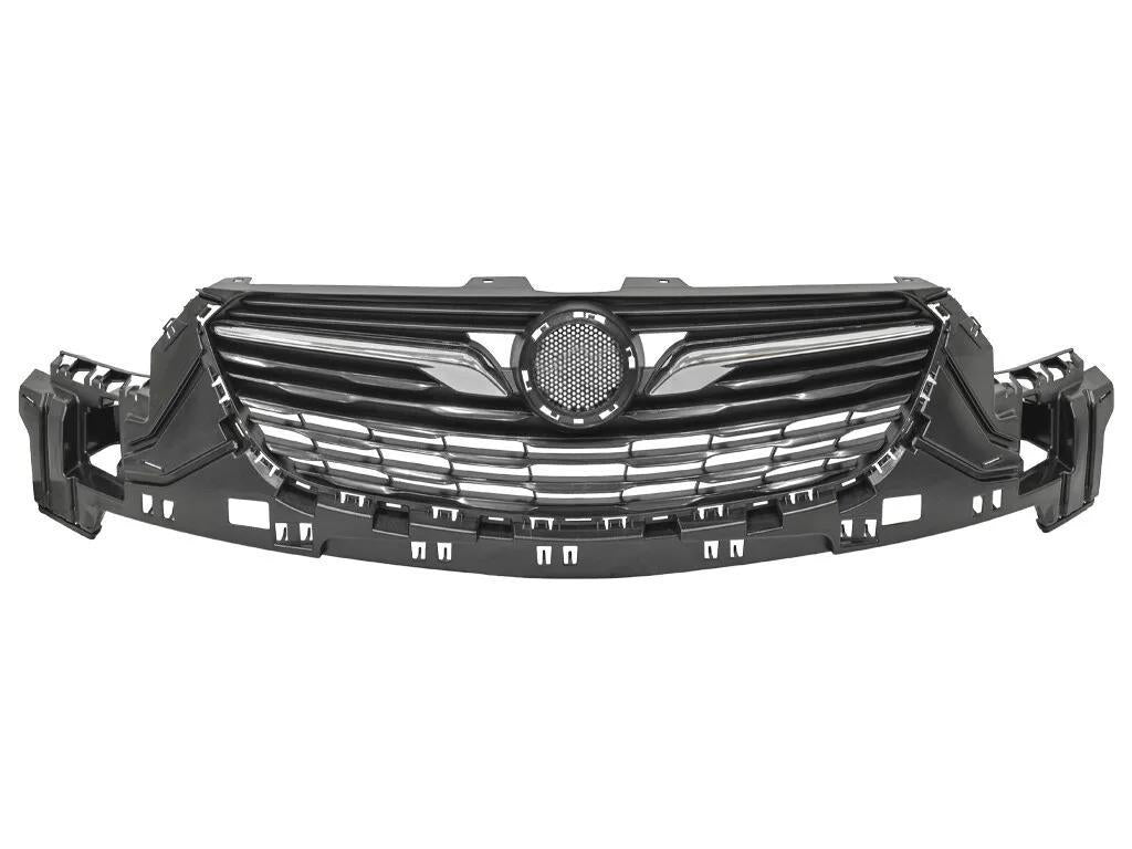 VAUXHALL CROSSLAND X 2017 – 2020 FRONT BUMPER UPPER RADIATOR GRILLE WITH CHROME