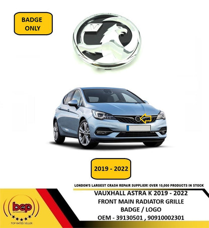 VAUXHALL ASTRA K 2019 – 2022 BADGE LOGO EMBLEM FOR FRONT GRILLE