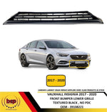 Load image into Gallery viewer, VAUXHALL INSIGNIA 2017 - 2020 FRONT BUMPER LOWER CENTRE GRILLE BLACK 39108221
