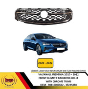 VAUXHALL INSIGNIA 2020 - 2022 FRONT BUMPER RADIATOR GRILLE WITH CHROME 39225888