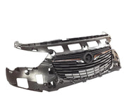 VAUXHALL COMBO 2018 - 2024 FRONT BUMPER UPPER RADIATOR GRILLE WITH CHROME TRIMS