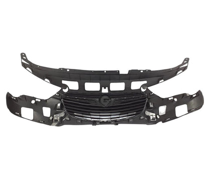 VAUXHALL COMBO 2018 - 2024 FRONT BUMPER UPPER RADIATOR GRILLE WITH CHROME TRIMS