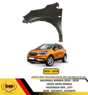 VAUXHALL MOKKA X 2016 - 2019 FRONT WING LEFT PASSENGERS NEW  INSURANCE APPROVED