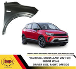 Load image into Gallery viewer, VAUXHALL CROSSLAND 2020 ONWARDS FRONT WING FENDER RIGHT DRIVERS OFFSIDE PANEL
