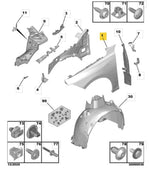 Load image into Gallery viewer, VAUXHALL ASTRA 2022 ON FRONT WING FENDER PRIMED DRIVER SIDE RIGHT 9841904880