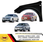 Load image into Gallery viewer, VAUXHALL ASTRA H  FRONT WING 2004 - 2010 PASSENGER SIDE LEFT NEARSIDE PRIMED
