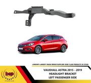 VAUXHALL ASTRA K FRONT BUMPER BRACKET HEADLAMP MOUNT 2015 – 2019 LEFT N/S