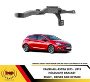 VAUXHALL ASTRA K FRONT BUMPER BRACKET HEADLAMP MOUNT 2015 – 2019 RIGHT O/S