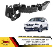 VAUXHALL CROSSLAND X 2017 - 2021 FRONT BUMPER BRACKET MOUNT HOLDER LEFT NEARSIDE