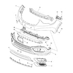 Load image into Gallery viewer, VAUXHALL CROSSLAND X 2017 - 2021 FRONT BUMPER BRACKET MOUNT HOLDER LEFT NEARSIDE